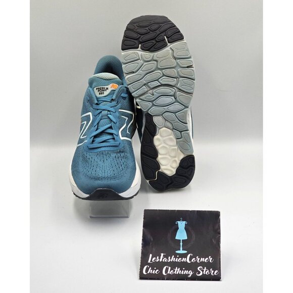 New Balance Men's Blue White Fresh Foam 880 V11 Running Athetic Shoes Sz 10 2651 - Picture 3 of 16